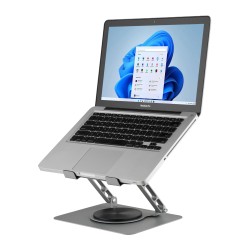 Laptop Stand Folding Lift Cooling Base Desktop Tablet Portable  Adjustable Bracket Compatible With All Notebook Sliver Laptop Stand Folding Lift Cooling Base Desktop Tablet Portable  Adjustable Bracket Compatible With All Notebook Sliver